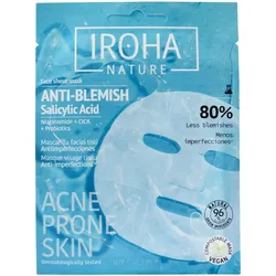 IROHA nature Anti-Blemish Salicylic Acid Face Mask 1 Stück
