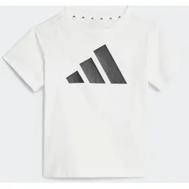 adidas Essentials Big Logo Set Trainingsanzug Schwarz/Weiß 68