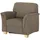 Smart Relaxsessel Valencia Flachgewebe 100 x 90 x 93 cm Braun