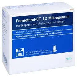 FORMOTEROL-CT 12 Mikrogramm Hartkps.m.Plv.z.Inhal. 60 St