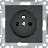 OEM Schutzkontakt-Steckdose 16A 250VAC Schwarz 1 St.