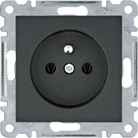OEM Schutzkontakt-Steckdose 16A 250VAC Schwarz 1 St.