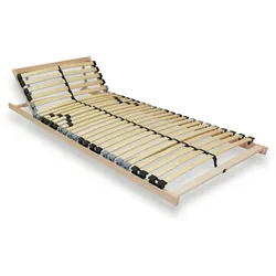 Mister Sandman Lattenrost 120x200 | 7 Komfortzonen | verstellbarer Kopf | Lattenrahmen aus Buche | Federholzrahmen Made in Germany | Lattenrost Selbstmontage