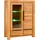 Home Affaire Vitrine 109 x 45 x 140 cm Braun