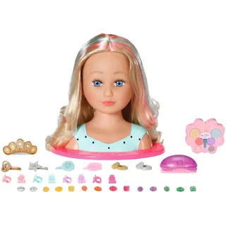 BABY BORN Frisier- & Schminkkopf Sister Styling Head Prinzessin rosa