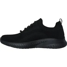 SKECHERS Damen Squad Chaos Sr Medizinischer Arbeitsschuh, Black Textile, 39 EU