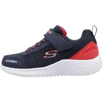 SKECHERS Bounder Dripper Drop Kinder Blau/Rot 28