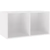 vidaXL Aufbewahrungsbox 71 x 34 x 36 cm 1-tlg. weiß