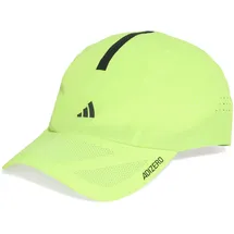 adidas Unisex RUNNINGxADIZERO Lightweight Cap Climacool, Lucid Lemon/Black Reflective, XL