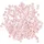 Rayher Pailletten gewölbt 6 mm rosa 4000 Stück