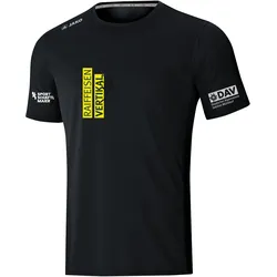 JAKO Herren T-Shirt DAV Mühldorf Kletterzentrum Waldkraiburg Funktionsshirt schwarz - M
