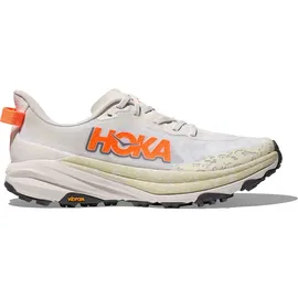 HOKA Speedgoat 6 Herren White/Neon Tangerine 46