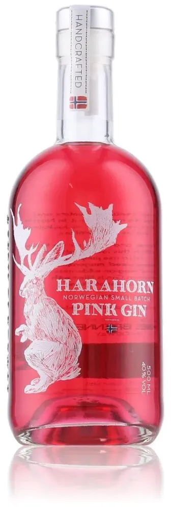 Harahorn Norwegian Small Batch Pink Gin 40% Vol. 0,5l