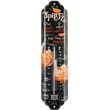 Nostalgic-Art Retro Thermometer, 7 x 28 cm, Aperol Spritz – Geschenk-Idee als Bar-Zubehör, aus Metall, Vintage Design