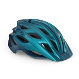 MET-Helmets MET Helm Veleno MIPS, Blau Metallic (Blau), L