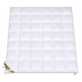 Betten Hofmann Kuscheliges Daunenbett Daunendecke 6x7 240x220 cm warme Ganzjahresdecke