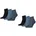Sneakersocken 6er Denim/Weiß 39-42