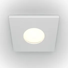 Maytoni Stark Quadratisches Einbau-Downlight Weiß GU10 IP65 - Maytoni