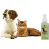 Sonnenschutzspray, natürliches und pflanzliches Spray für Hunde und Katzen – für Haut und Fell – gebrauchsfertige Lösung gegen UV-Strahlen – geeignet für alle Haartypen, Linie 101 (100 ml)