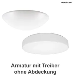 Frisch-Licht Armatur für LED Wand-/Deckenleuchte PREMIUM SERIE 7530, Ø 43,5cm, 35W, 4000K, 5700lm, IP40, TRIAC, weiß FL-DLUP7530.5784PH
