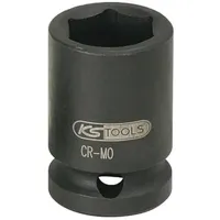 KS Tools 1/2" Sechskant-Kraft-Stecknuss, kurz, 13/16"