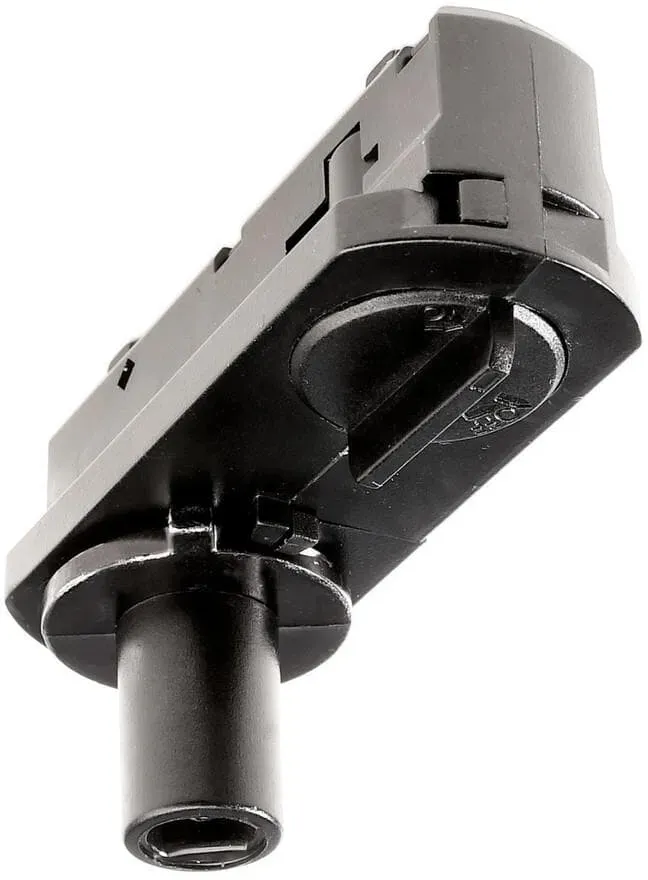 Deko-Light 1-Phasen Schienensystem - D One 1-Phasen Adapter für Leuchtenmontage, schwarz