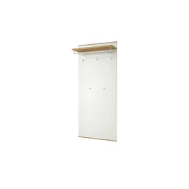 VOSS Garderobenpaneel Loveno 80 x 183 x 27 cm Weiß