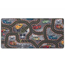 Spiel- und Kinderteppich CARS | Grau - 95x200 cm