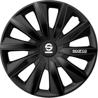 Sparco Radzierblenden Milano - 14-Zoll - Schwarz - Satz mit 4 Stück