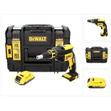 DeWalt DCF 620 NT Akku Trockenbauschrauber 18 V 30 Nm Brushless + 1x Akku 2,0 Ah + TSTAK - ohne Ladegerät