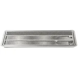 BieTal Einbau Tropfschale 15 x 22 cm Edelstahl