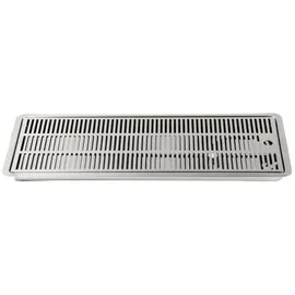 BieTal Einbau Tropfschale 15 x 22 cm Edelstahl