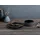 CreaTable Speiseteller Futuro Ø 26 cm schwarz 4er Set
