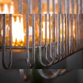 KAWOLA Hängeleuchte LORCA Hängelampe 5-flammig Metall silber