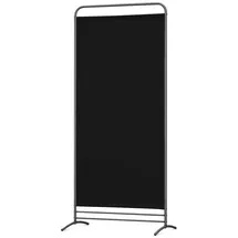 Angel Living Sichtschutzwand 81 x 180 cm Schwarz Metall 1 St.