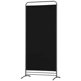 Angel Living Sichtschutzwand 81 x 180 cm Schwarz Metall 1 St.
