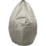 Kinzler Sitzsack KINZLER "Kimi small", grau, B:65cm H:110cm, Polyester, Sitzsäcke, Sitzsack, Uni Farben, mit Taschen & Tragegriff, Outdoor geeignet, Kinderzimmer