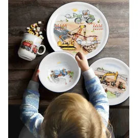 SELTMANN WEIDEN Kindergeschirr Set 5-teilig - Auf der Baustelle