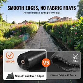 Vevor Unkrautvlies 1,5 x 76,2 m
