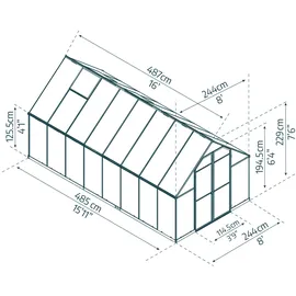 CANOPIA Essence Alu Silber HKP 4 mm 8,7 m2