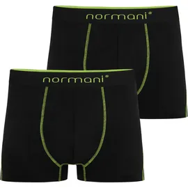 Normani Boxershorts Stanley grün/schwarz XL 2er Pack