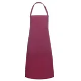 Karlowsky Fashion GmbH Karlowsky Basic Latzschürze mit Schnalle und Tasche, 75 x 90 cm BLS 5-4-Stck , Farbe: bordeaux