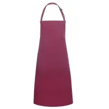 Karlowsky Fashion GmbH Karlowsky Basic Latzschürze mit Schnalle und Tasche, 75 x 90 cm BLS 5-4-Stck , Farbe: bordeaux