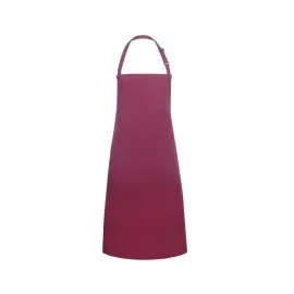 Karlowsky Fashion GmbH Karlowsky Basic Latzschürze mit Schnalle und Tasche, 75 x 90 cm BLS 5-4-Stck , Farbe: bordeaux
