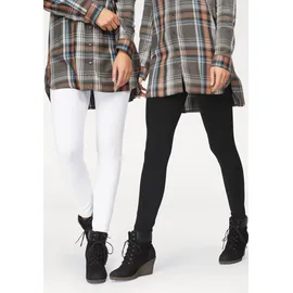 Boyens Buchverlag BOYSENS Leggings in weiß + schwarz), | Gr.: 46
