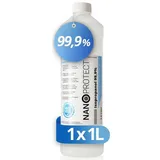 Nanoprotect Isopropanol 99,9%, 1 Liter, Hochprozentiger Isopropylalkohol Reinigungsalkohol weiß