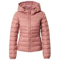 Only Damen Steppjacke Tahoe Hood Übergangsjacke mit Kapuze 15156569 withered rose XS