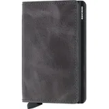 Unisex Kartenetui grau schwarz