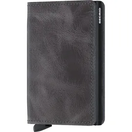 Secrid Slimwallet Unisex Kartenetui grau schwarz