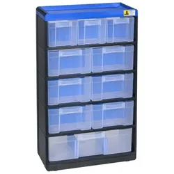 Kleinteilemagazin VarioPlus Pro 53/21 10 Schubladen 11 Trenner